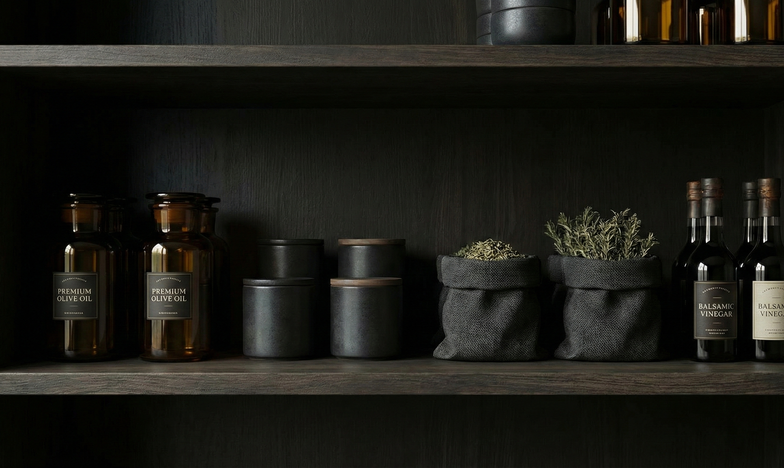 Dispensa minimalista